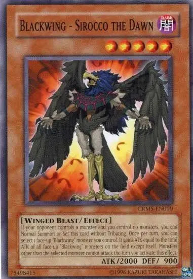 Blackwing - Sirocco The Dawn - Common - Yu-Gi-Oh King Gaming