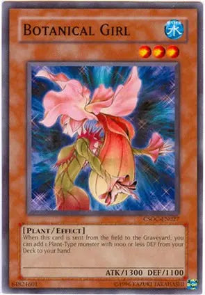 Botanical Girl - Common - Yu-Gi-Oh King Gaming
