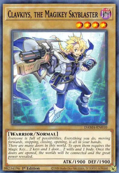 Clavkiys, The Magikey Skyblaster - Common - Yu-Gi-Oh King Gaming