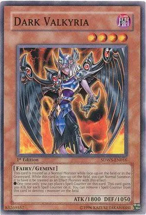 Dark Valkyria - Common - Yu-Gi-Oh King Gaming