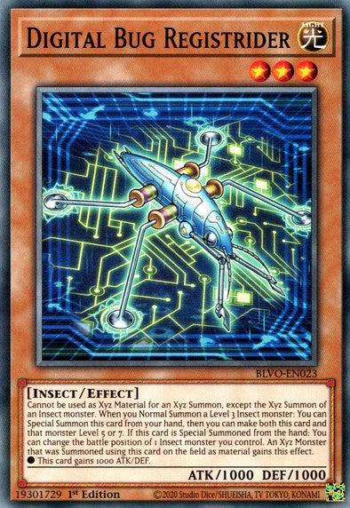 Digital Bug Registrider - Common - Yu-Gi-Oh King Gaming