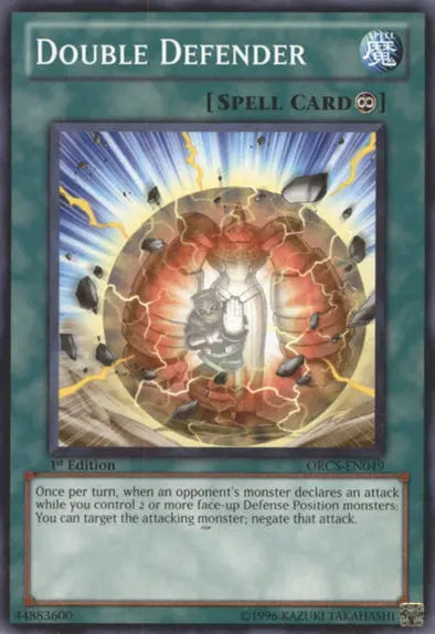 Double Defender - Common - Yu-Gi-Oh King Gaming