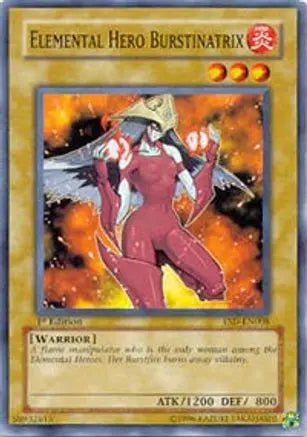 Elemental HERO Burstinatrix - Common - Yu-Gi-Oh King Gaming