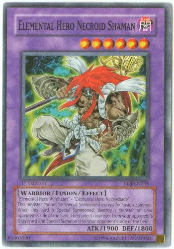Elemental HERO Necroid Shaman - Common - Yu-Gi-Oh King Gaming