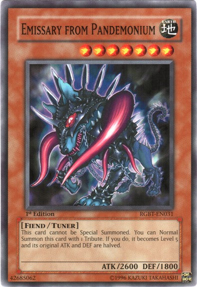 Emissary From Pandemonium - Common - Yu-Gi-Oh King Gaming