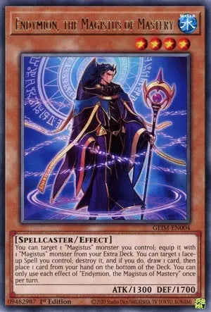 Endymion, the Magistus of Mastery - Rare - Yu-Gi-Oh King Gaming