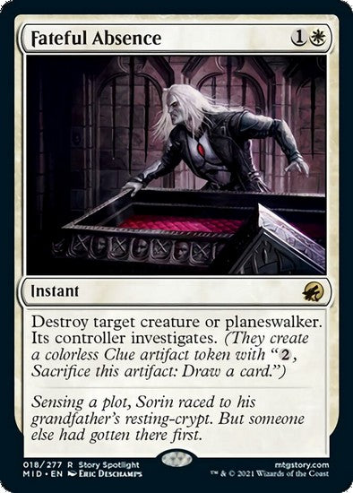 Fateful Absence #18 - Rare - Magic TCG King Gaming