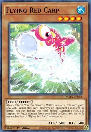 Flying Red Carp - Common - Yu-Gi-Oh King Gaming