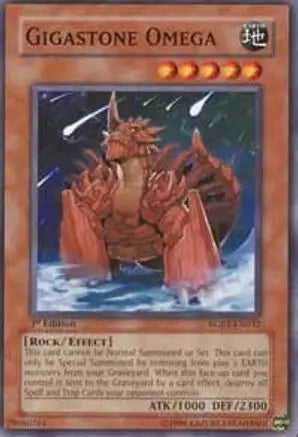Gigastone Omega - Common - Yu-Gi-Oh King Gaming