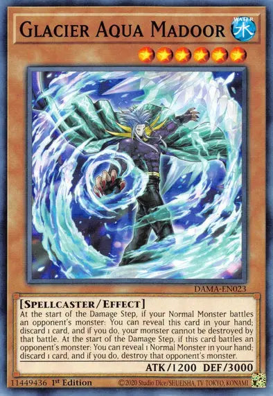 Glacier Aqua Madoor - Common - Yu-Gi-Oh King Gaming