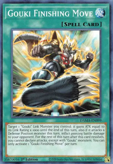 Gouki Finishing Move - Common - Yu-Gi-Oh King Gaming