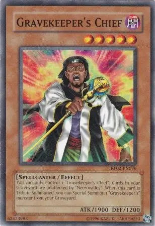 Gravekeeper's Chief - Common - Yu-Gi-Oh King Gaming