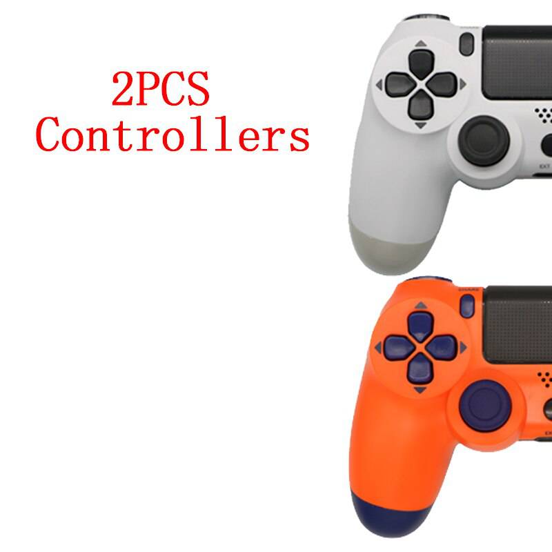 2PCS Joystick PS4 Wireless Game Controller For Sony Controller Bluetooth Vibration Gamepad For PS4 Console King Gaming