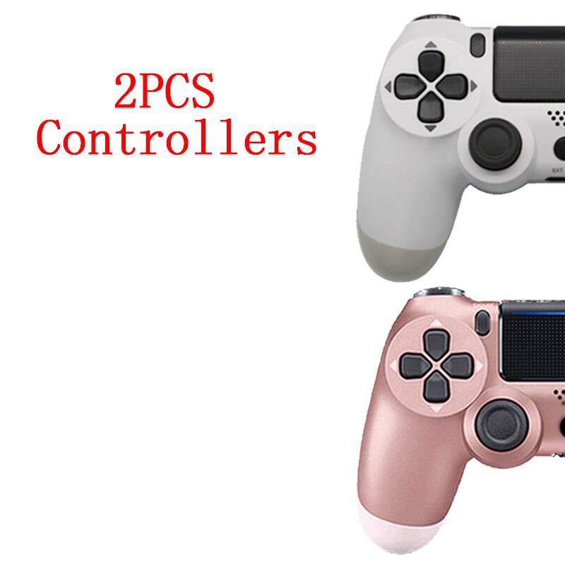 2PCS Joystick PS4 Wireless Game Controller For Sony Controller Bluetooth Vibration Gamepad For PS4 Console King Gaming