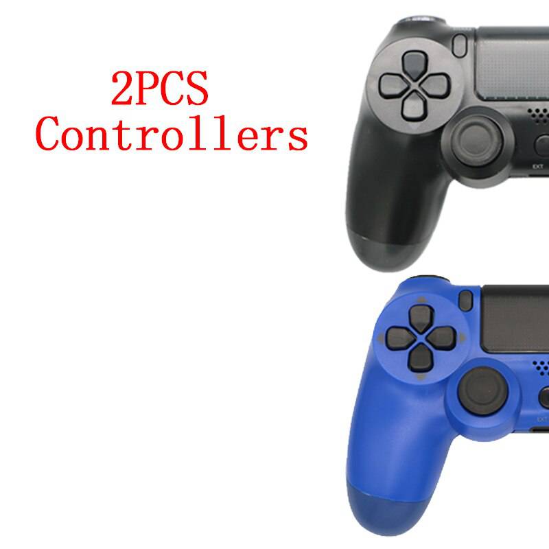 2PCS Joystick PS4 Wireless Game Controller For Sony Controller Bluetooth Vibration Gamepad For PS4 Console King Gaming