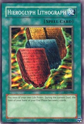 Hieroglyph Lithograph - Common - Yu-Gi-Oh King Gaming
