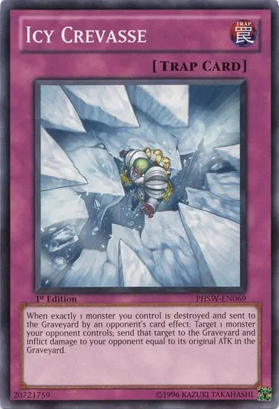Icy Crevasse - Common - Yu-Gi-Oh King Gaming
