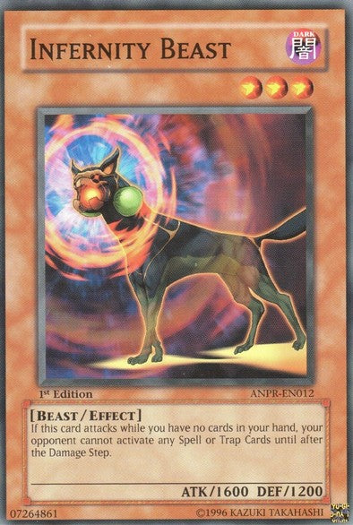 Infernity Beast - Common - Yu-Gi-Oh King Gaming
