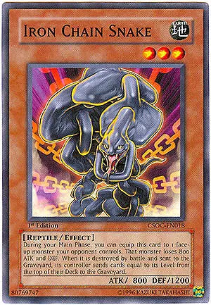 Iron Chain Snake - Common - Yu-Gi-Oh King Gaming