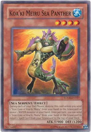 Koa'Ki Meiru Sea Panther - Common - Yu-Gi-Oh King Gaming