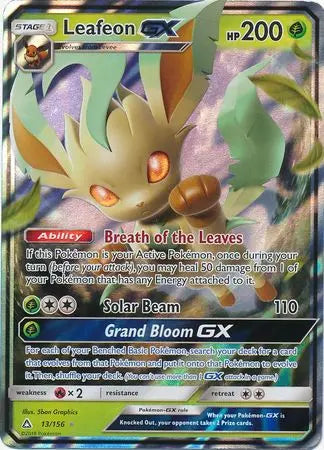 Leafeon GX - 13/156 - Ultra Rare King Gaming