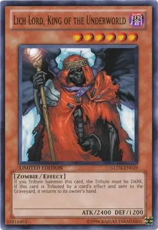 Lich Lord, King Of The Underworld - Common - Yu-Gi-Oh King Gaming