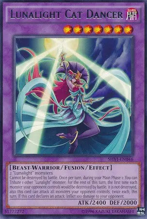 Lunalight Cat Dancer - Rare - Yu-Gi-Oh King Gaming