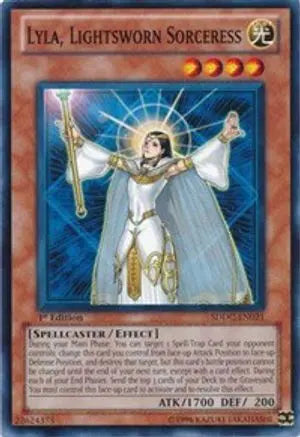 Lyla, Lightsworn Sorceress - Common - Yu-Gi-Oh King Gaming