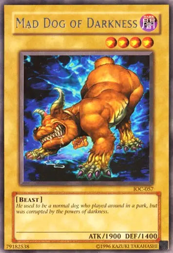 Mad Dog Of Darkness - Rare - Yu-Gi-Oh King Gaming