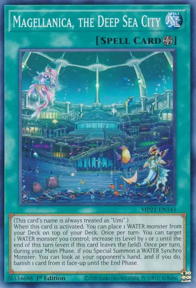 Magellanica, The Deep Sea City - Common - Yu-Gi-Oh King Gaming