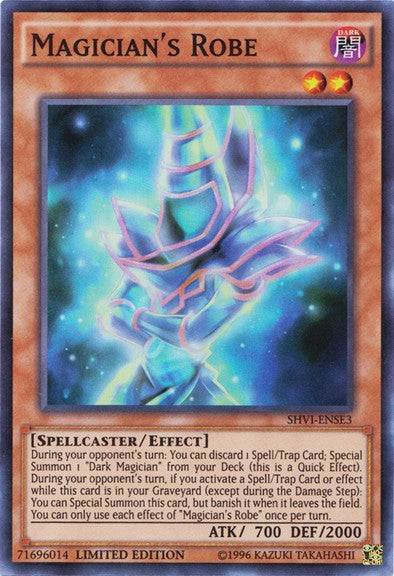 Magician's Robe - Super Rare - Yu-Gi-Oh King Gaming