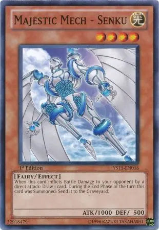 Majestic Mech - Senku - Common - Yu-Gi-Oh King Gaming