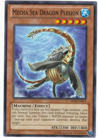 Mecha Sea Dragon Plesion - Common - Yu-Gi-Oh King Gaming