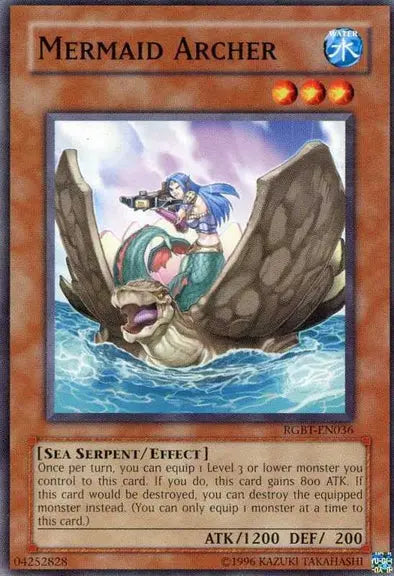 Mermaid Archer - Common - Yu-Gi-Oh King Gaming