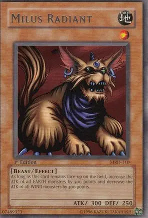 Milus Radiant - Rare - Yu-Gi-Oh King Gaming