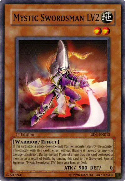 Mystic Swordsman LV2 - Common - Yu-Gi-Oh King Gaming