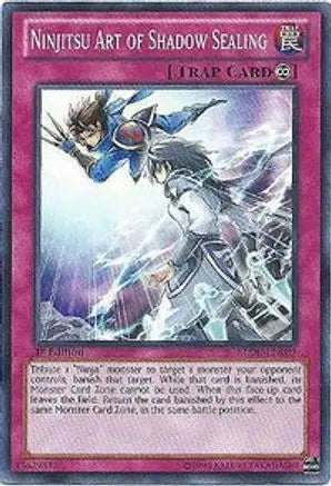 Ninjitsu Art of Shadow Sealing - Common - Yu-Gi-Oh King Gaming