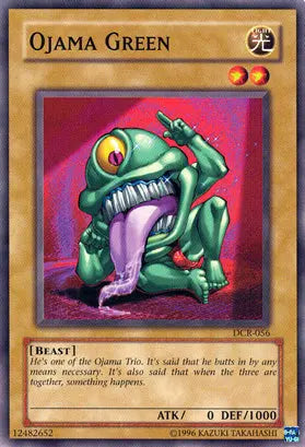 Ojama Green - Common - Yu-Gi-Oh King Gaming