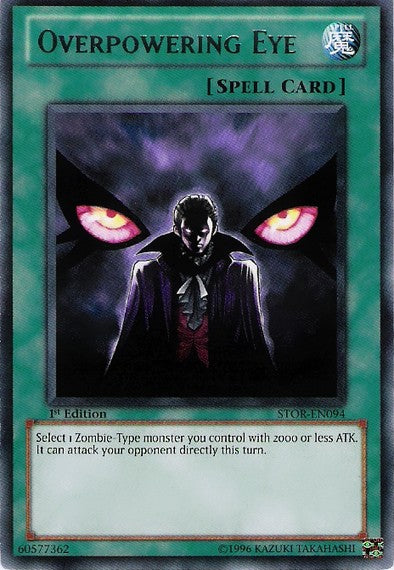Overpowering Eye - Rare - Yu-Gi-Oh King Gaming