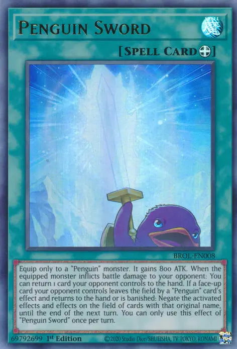 Penguin Sword - Ultra Rare - Yu-Gi-Oh King Gaming