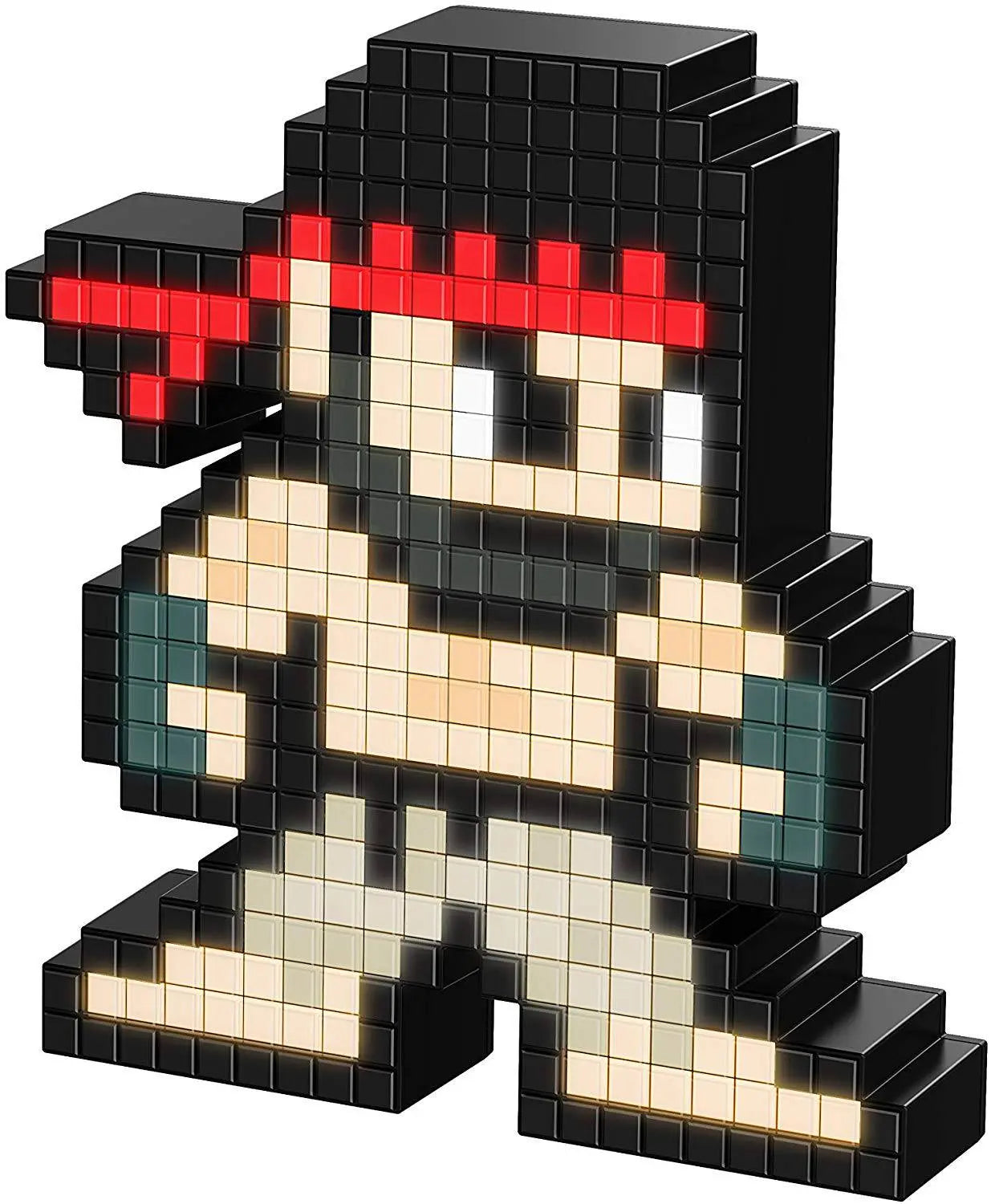 Pixel Pals Capcom Street Fighter V Hot Ryu Collectible Lighted Figure King Gaming