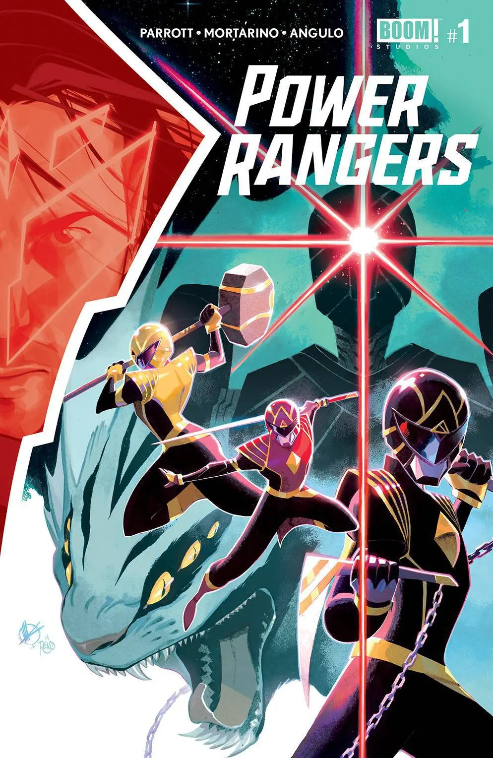 Power Rangers #1 CVR A Scalera King Gaming