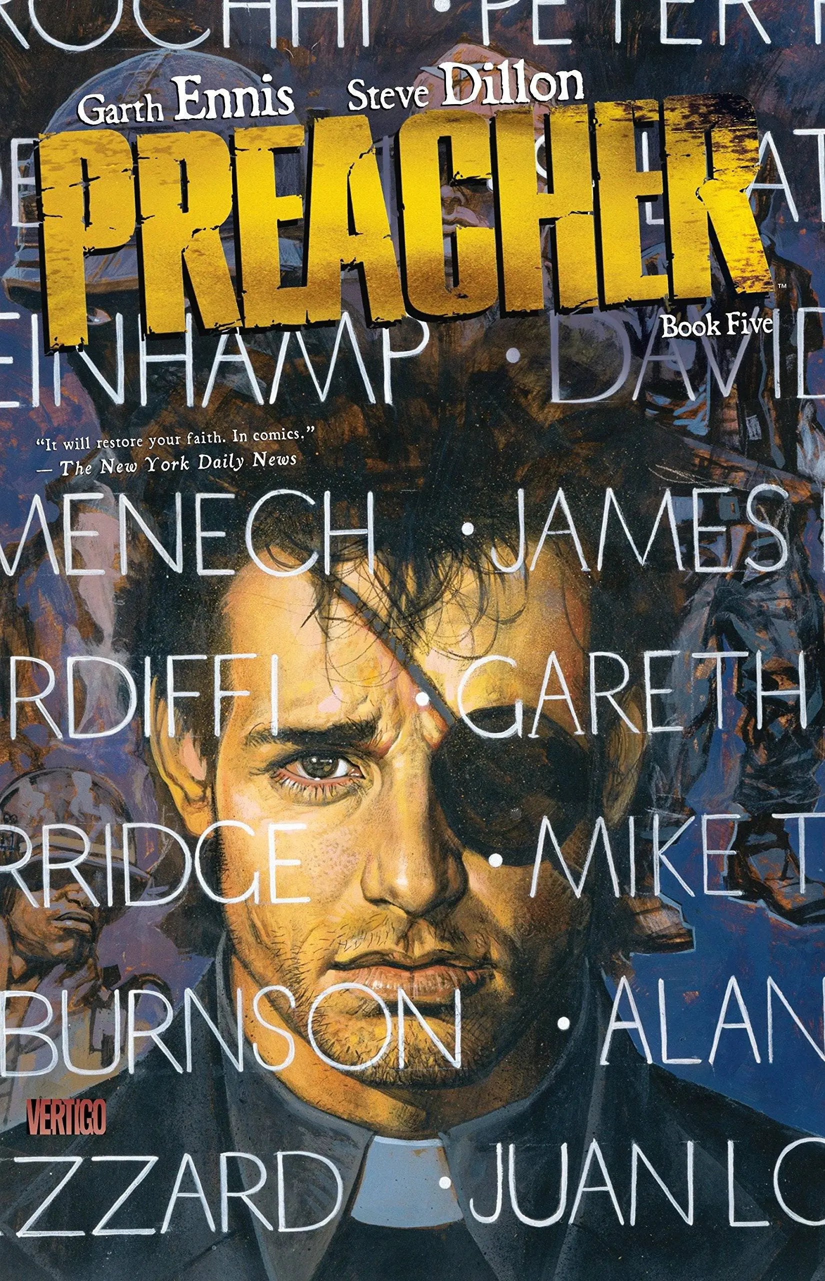 Preacher Book Five Paperback Illustrated, Aug. 19 2014 King Gaming