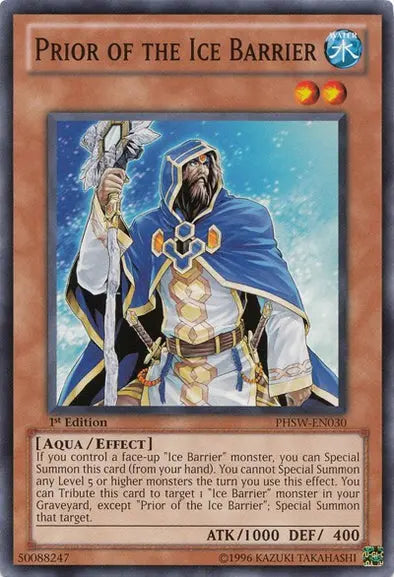 Prior Of The Ice Barrier - Common - Yu-Gi-Oh King Gaming