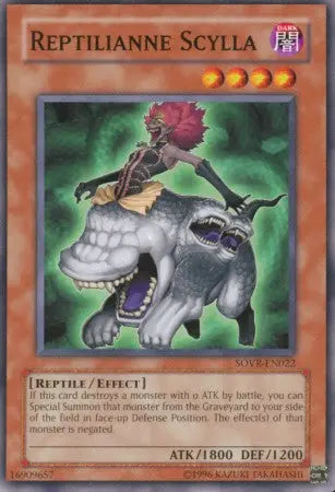 Reptilianne Scylla - Common - Yu-Gi-Oh King Gaming