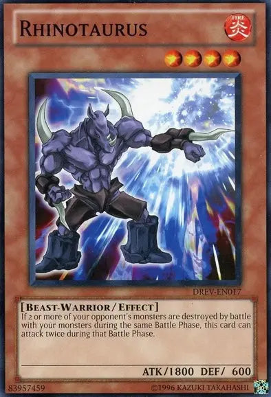 Rhinotaurus - Common - Yu-Gi-Oh King Gaming