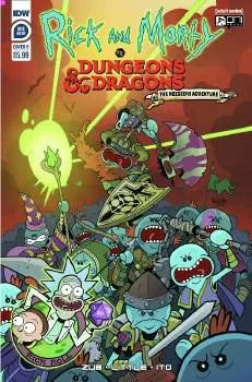 Rick & Morty vs Dungeons & Dragons Meeseeks CVR B King Gaming