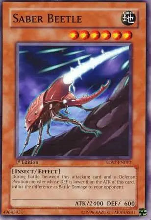 Saber Beetle - Common - Yu-Gi-Oh King Gaming