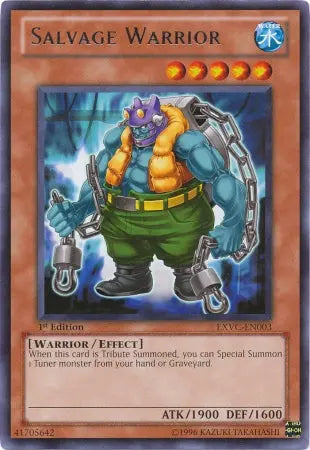 Salvage Warrior - Rare - Yu-Gi-Oh King Gaming