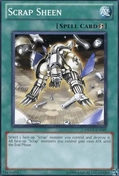 Scrap Sheen - Common - Yu-Gi-Oh King Gaming